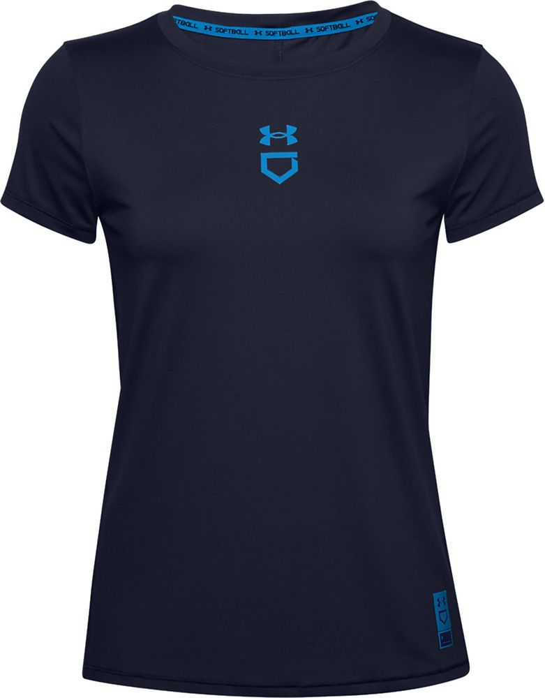 Under Armour Women's Iso-Chill Softball Short Sleeve