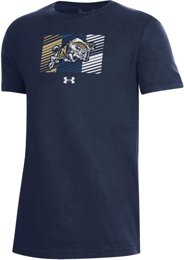 Dick's Sporting Goods Nike Youth Atlanta Braves Ronald Acuna Jr. #13 Navy  4-7 T-Shirt