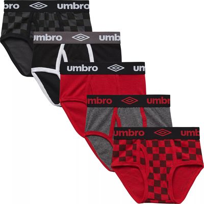 Umbro Boys' Cotton Brief 5-Pack