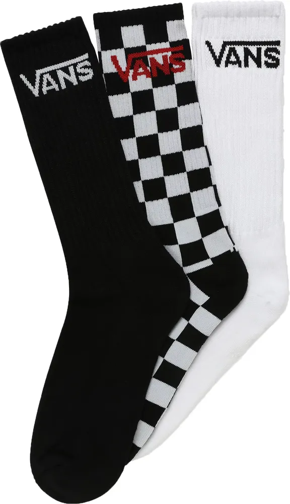 Vans Classic Crew Socks - 3 Pack