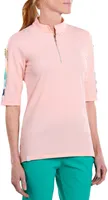 SwingDish Women's Neva Elbow Sleeve Golf Shirt