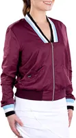 SwingDish Women's Berlin Full-Zip Golf Bomber Jacket