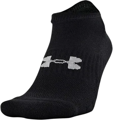 Under Armour Men's Training No Show Golf Socks 6 Pack