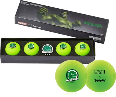 Volvik X Marvel The Incredible Hulk Golf Ball Gift Set