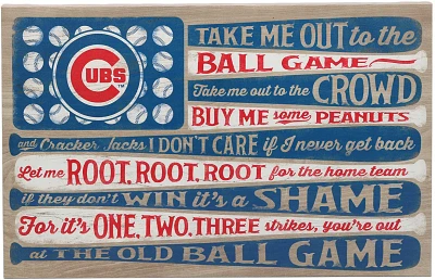 Open Road Chicago Cubs Ball Game Canvas