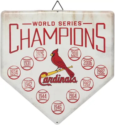Open Road St. Louis Cardinals Home Plate Sign