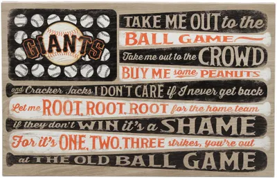 Open Road San Francisco Giants Ball Game Canvas