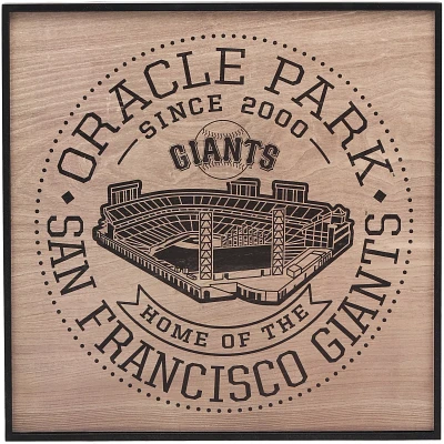 Open Road San Francisco Giants Framed Stadium Sign