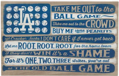 Open Road Los Angeles Dodgers Ball Game Canvas