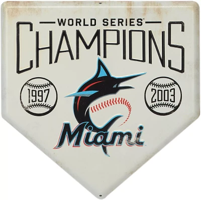 Open Road Miami Marlins Home Plate Sign