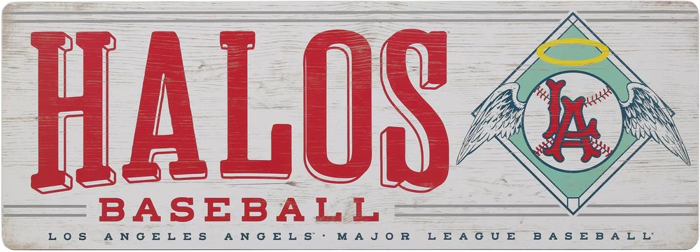 Open Road Los Angeles Angels Traditions Wood Sign