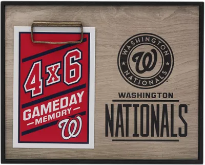 Open Road Washington Nationals Photo Clip Frame