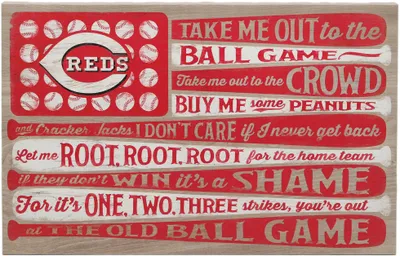 Open Road Cincinnati Reds Ball Game Canvas