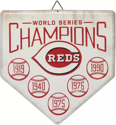 Open Road Cincinnati Reds Home Plate Sign