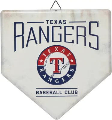 Open Road Texas Rangers Home Plate Sign