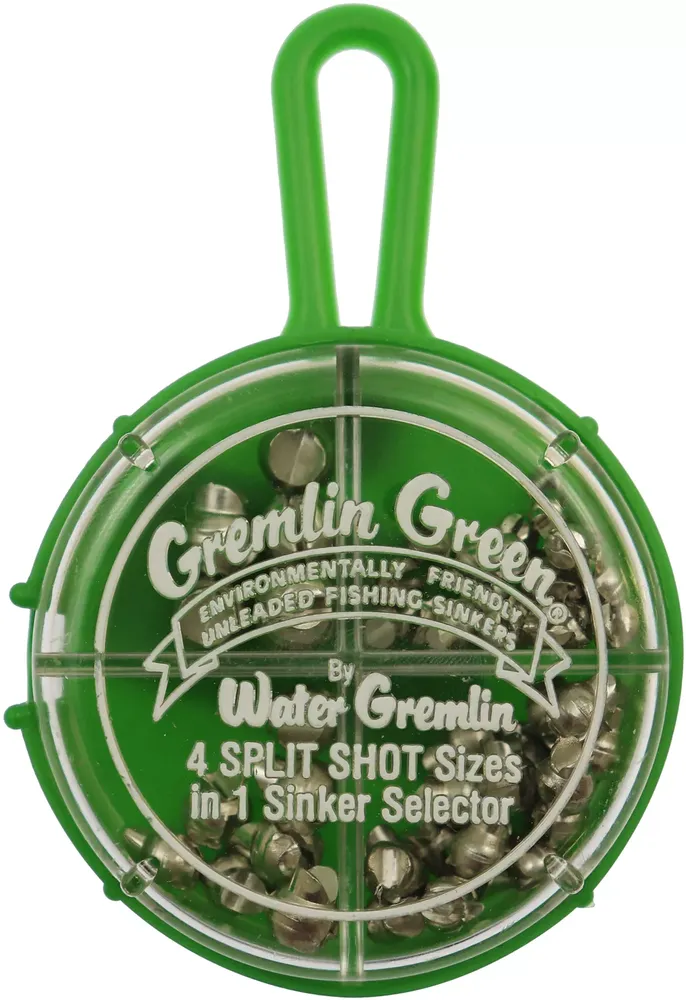 Dick's Sporting Goods Water Gremlin Green Gremlin Tin Split Shot Selector