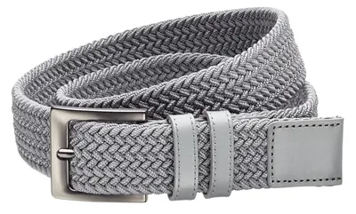 Walter Hagen Men's Solid Color Braided Golf Belt