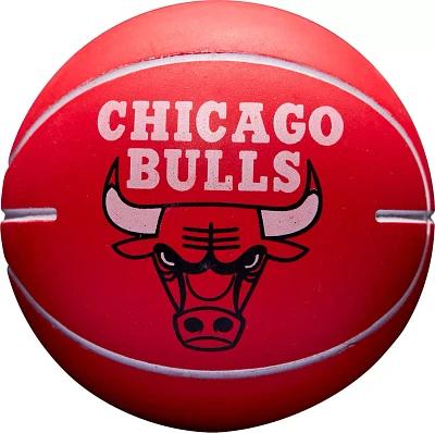 Wilson Chicago Bulls 2" Mini Dribbler Basketball