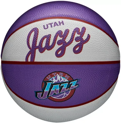 Wilson Utah Jazz 2" Retro Mini Basketball