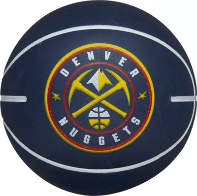 Wilson Denver Nuggets 2" Mini Dribbler Basketball