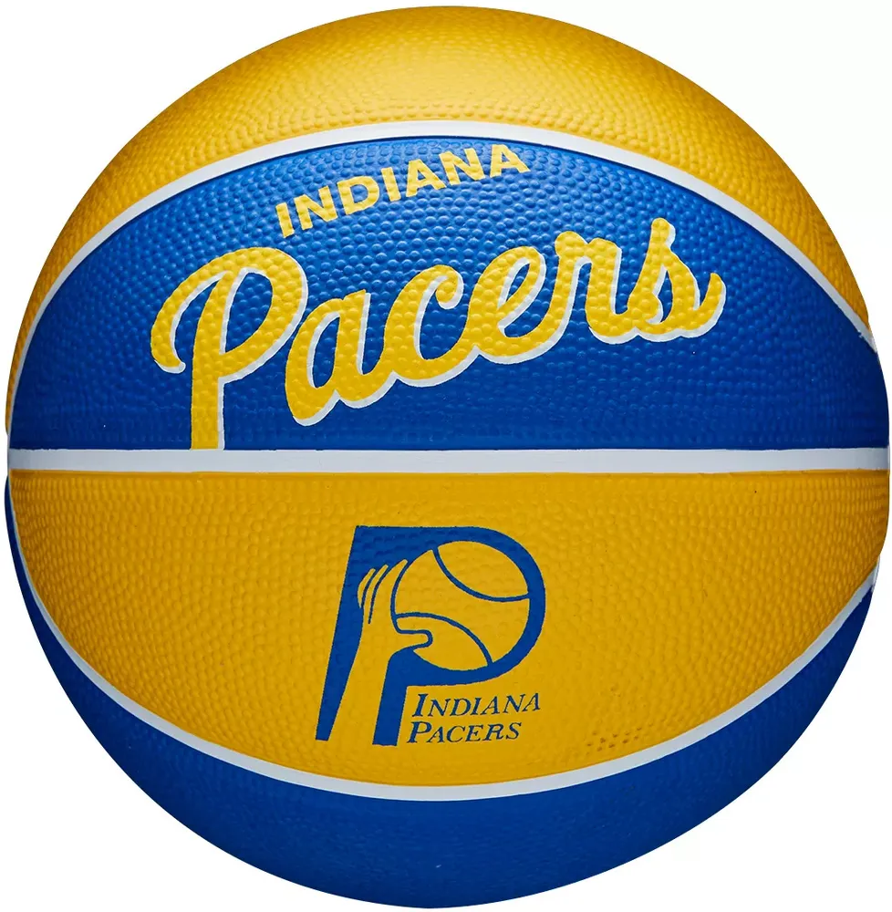 Wilson Indiana Pacers 2" Retro Mini Basketball