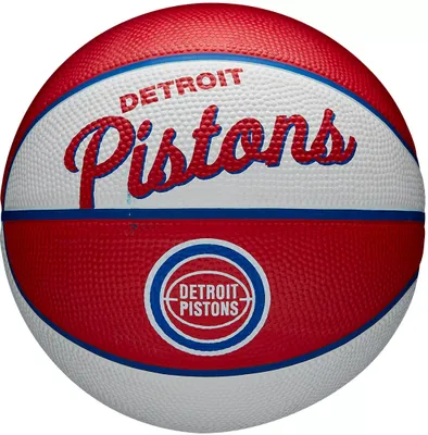 Wilson Detroit Pistons 2" Retro Mini Basketball