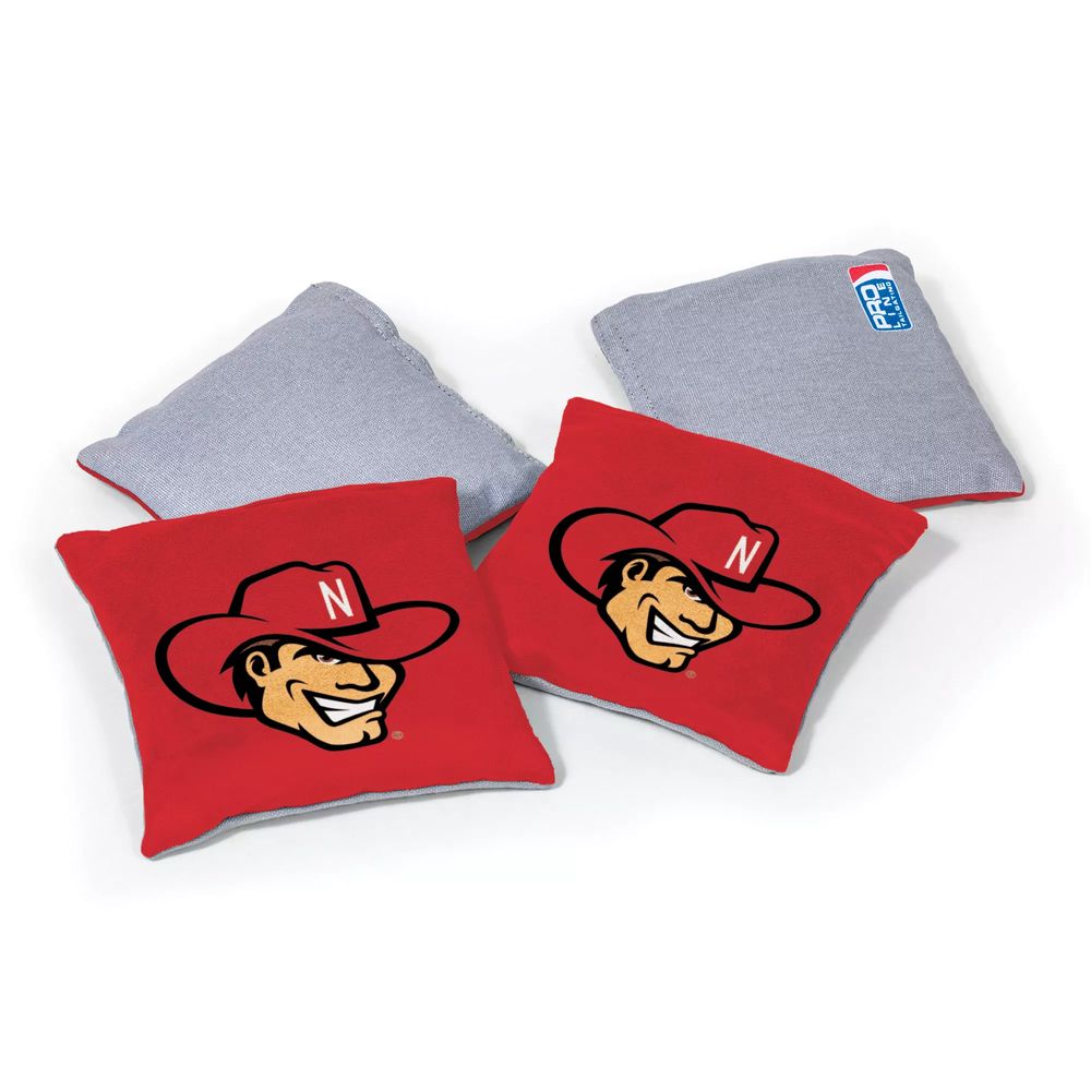 Wild Sports Nebraska Cornhuskers 4 pack Logo Bean Bag Set