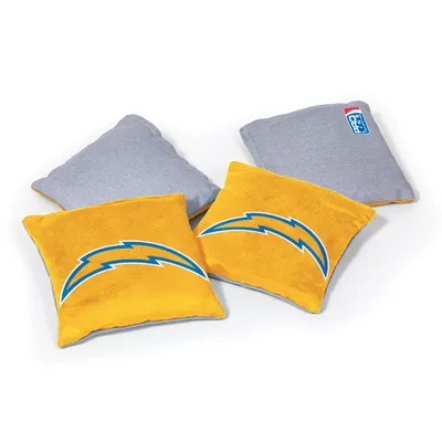Wild Sports Los Angeles Chargers 4 pack Bean Bag Set