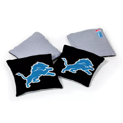 Wild Sports Detroit Lions 4 pack Logo Bean Bag Set