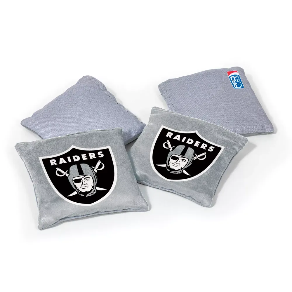 Wild Sports Oakland Raiders 4 pack Bean Bag Set