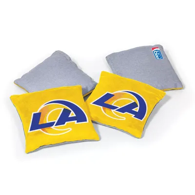 Wild Sports Los Angeles Rams 4 pack Logo Bean Bag Set