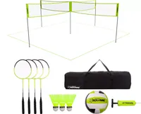 Triumph 4 Square Volleyball Badminton Set