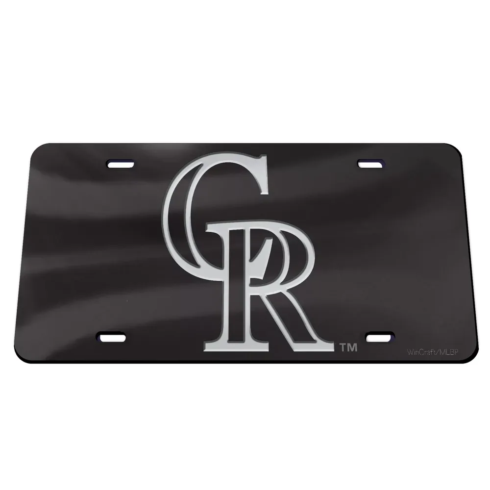 WinCraft Colorado Rockies License Plate