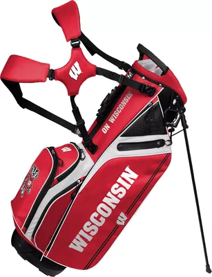 Team Effort Wisconsin Badgers Caddie Carry Hybrid Bag