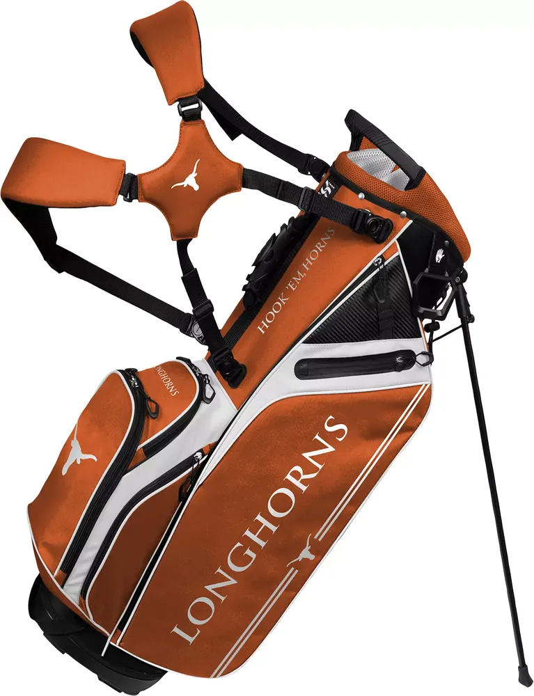 Team Effort Texas Longhorns Caddie Carry Hybrid Bag