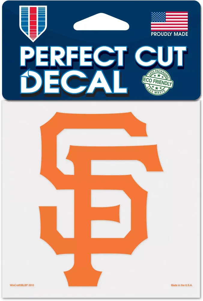 WinCraft San Francisco Giants 4'' x 4'' Decal