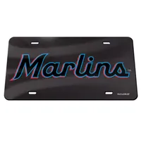 WinCraft Miami Marlins Acrylic License Plate