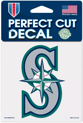 WinCraft Seattle Mariners 4'' x 4'' Decal