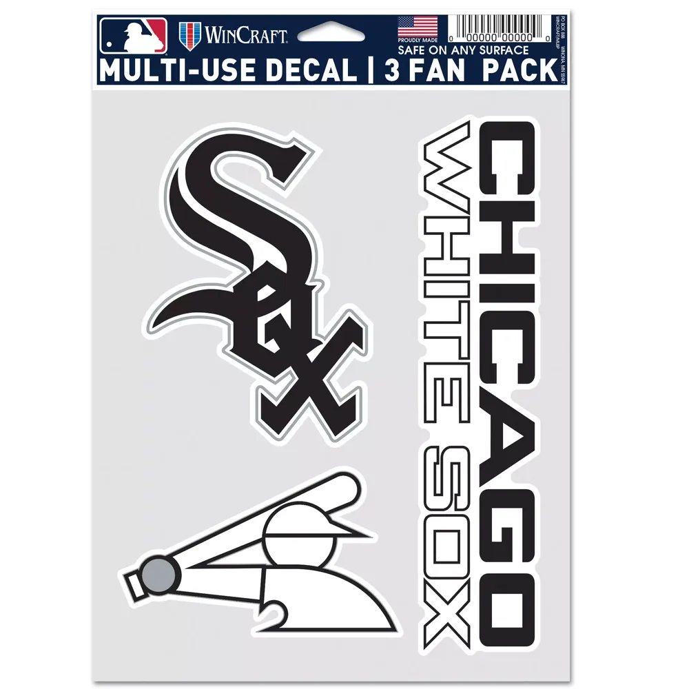 WinCraft Chicago White Sox 3-Pack Decal