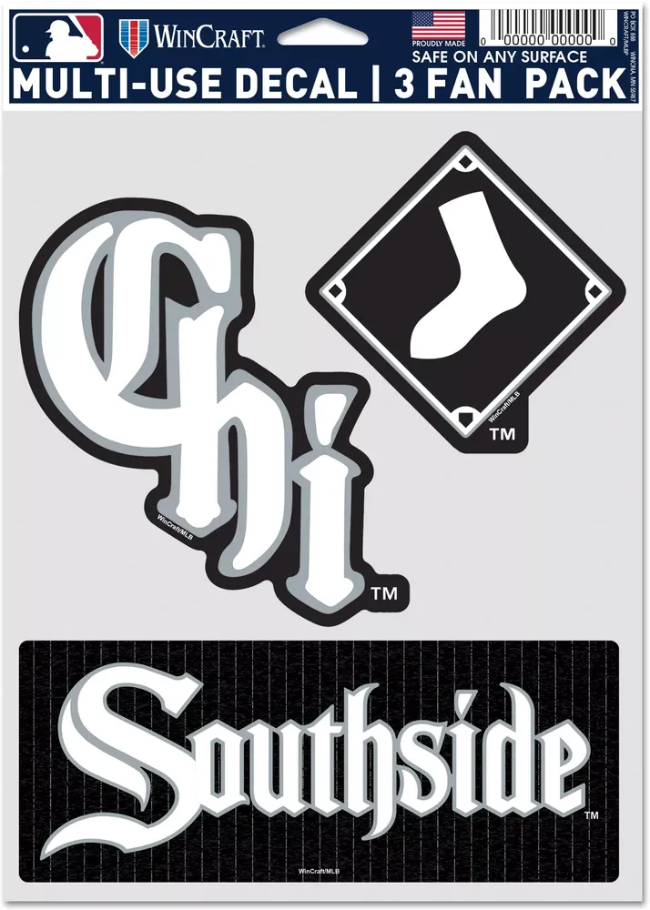 Wincraft Chicago White Sox 2021 City Connect 3-Pack Decal