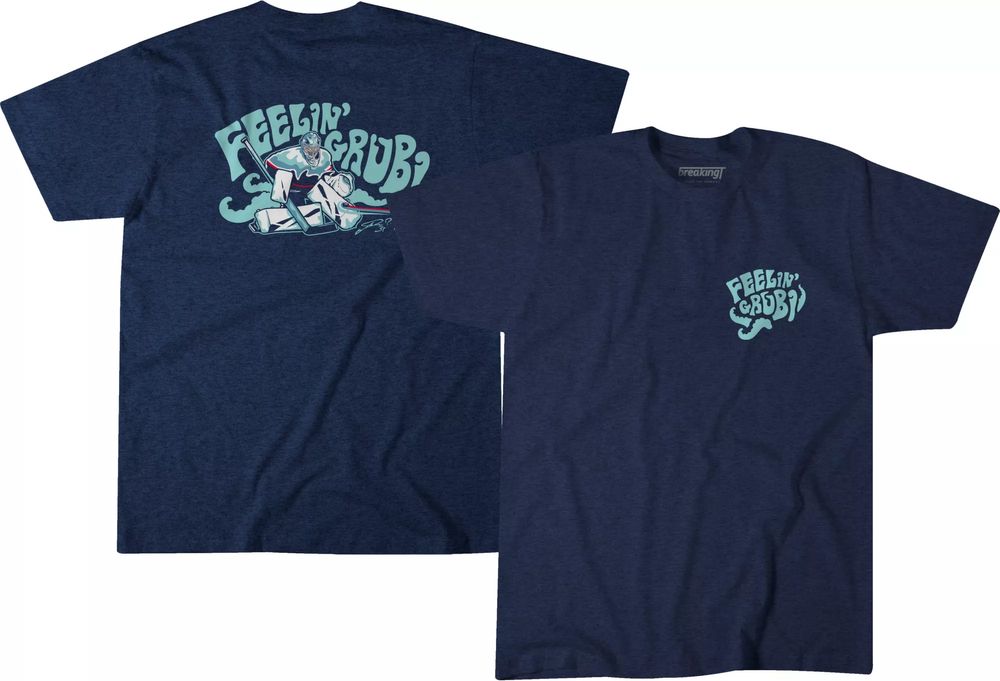 BreakingT Men's San Diego Padres 'Slam Diego' Light Blue Graphic T-Shirt