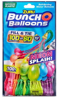 Zoofy Bunch O Balloons - 100 Pack