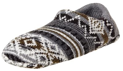 Northeast Outfitters Men's Cozy Cabin Aztec Print Mule Slippers