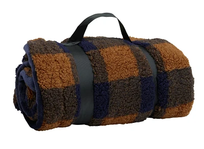 Northeast Outfitters Cozy Cabin Buffalo Check Sherpa Blanket