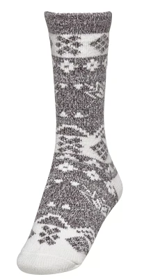 Northeast Outfitters Women's Cozy Cabin Norse Code Boot Socks