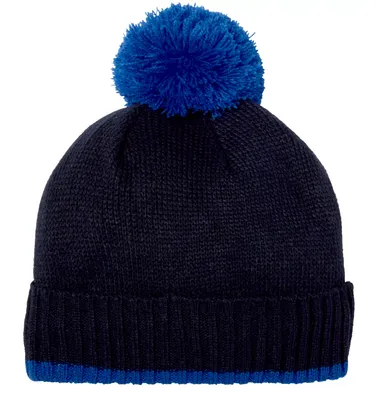 Northeast Outfitters Youth Cozy Colorblock Pom Hat