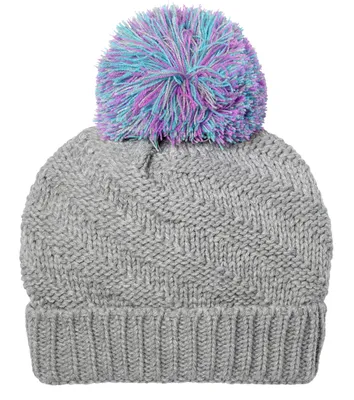 Northeast Outfitters Youth Cozy Swirl Pom Hat