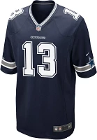 Nike Men's Dallas Cowboys Michael Gallup #13 Navy Game Jersey