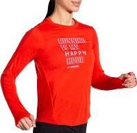 Brooks Women's Distance Graphic Long Sleeve Shirt