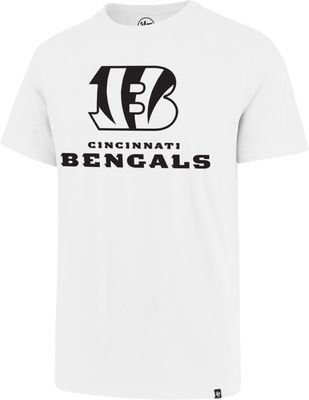 Men's '47 Black Cincinnati Bengals Team Stripe T-Shirt